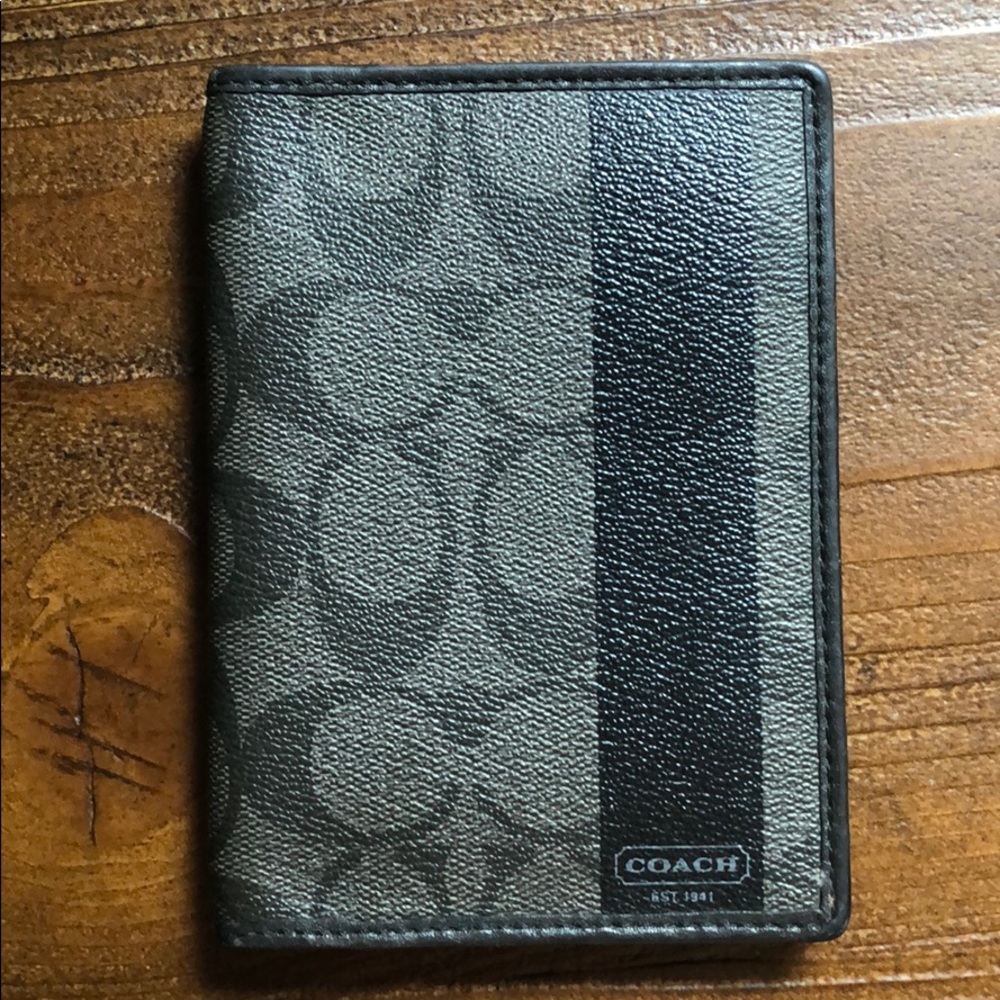 men coach card holder